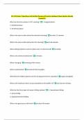 FSC 325 Exam 2 Questions and Verified Answers&sol;Accurate Solutions&vert; New Update Already  Graded A&plus; 