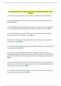 FSC 325 EXAM Questions and Verified Answers&sol;Accurate Solutions&vert; New Update Already  Graded A&plus; 