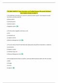 ITEC1000 CHAPTER 7 Exam Questions and Verified Answers&sol;Accurate Solutions&vert;  New Update Already Graded A&plus; 