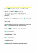 MAS 101 exam 2 Questions with Correct Answers 100&percnt; Verified&vert; Guaranteed Success 