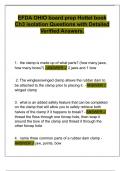 EFDA OHIO board prep Hottel book  Ch3 isolation Questions with Detailed  Verified Answers&period; 