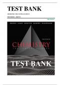 Chemistry&colon; The Central Science &ndash; Theodore L&period; Brown &ndash; Complete Exam Test Bank PDF with Answers 100&percnt; Verified Correct &ndash; NEW&excl;&excl; REVISED EDITION