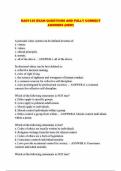 RAD1125 EXAM QUESTIONS AND FULLY CORRECT ANSWERS &lpar;NEW&rpar;