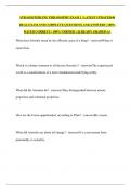 STRAIGHTERLINE PHILOSOPHY EXAM 1 &vert; LATEST UPDATED&vert;40 REAL EXAM AND COMPLETE QUESTIONS AND ANSWERS &vert; 100&percnt; RATED CORRECT &vert; 100&percnt; VERFIED &vert; ALREADY GRADED A&plus;