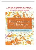 Philosophies and Theories for Advanced Nursing Practice &ndash; 3rd Edition &vert; Butts & Rich &vert; 2024&ndash;2025 Test Bank with Best Answers