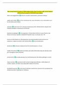 New Jersey American Academy Of Micropigmentation Exam Questions with Correct Answers  100&percnt; Verified by Experts&vert; 2025&sol;2026 Latest Update 