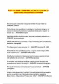 RAD1125 EXAM 1 CHAPTERS 1&comma;2&comma;4-6&comma;10&comma;11&comma;12 and 25 QUESTIONS AND CORRECT ANSWERS