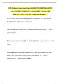 OTR Michigan Jurisprudence Exam &vert; LATEST UPDATED&vert; REAL EXAM AND COMPLETE QUESTIONS AND ANSWERS &vert; 100&percnt; RATED CORRECT &vert; 100&percnt; VERFIED &vert; ALREADY GRADED A&plus;