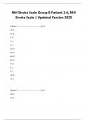 NIH Stroke Scale Group B Patient 1-6&comma; NIH Stroke Scale &vert; Updated Version 2025