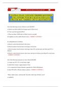 CLS FINAL EXAM &vert; CONTAINS VERIFIED QUESTIONS AND ANSWERS WITH DETAILED RATIONALES&vert; UPDATED 2025&vert; VERIFIED AND GUARANTEED PASS