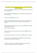 BUNDLE-&colon;&colon;NURS 642 EXAMS WITH CORRECT ANSWERS