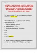 SDS NBRC FINAL EXAM AND PRACTICE QUESTIONS  EXAM ACTUAL EXAM COMPLETE ACCURATE EXAM  QUESTIONS WITH DETAILED VERIFIED ANSWERS  WITH RATIONALES &lpar;100&percnt; CORRECT ANSWERS&rpar;  &sol;ALREADY GRADED A&plus;&sol;LATEST EXAM&excl;&excl;&excl;