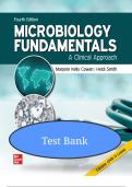 Test Bank for Microbiology Fundamentals&colon; A Clinical Approach &lpar;4th Edition&rpar; by Marjorie Kelly Cowan & Heidi Smith &ndash; Latest 2023-2024 Verified Questions & Answers
