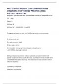 MN576 Unit 5 Midterm Exam COMPREHENSIVE QUESTIONS AND VERIFIED ANSWERS &lpar;2025&rpar; ALREADY GRADED A&plus;