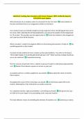 Substitute Teaching Exam Questions with Correct Answers 100&percnt; Verified By Experts&vert;  2025&sol;2026 Latest Update 