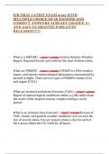 IFR ORAL LATEST EXAM 2025 WITH MULTIPLE CHOICE OF QUESTIONS AND CORRECT ANSWERS ALREADY GRADED A&plus; AND 100&percnt; GUARANTEE PASS &lpar;JUST RELEASED&excl;&excl;&excl;&excl;&excl;&rpar;