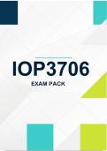 IOP3706 Exam Pack 2026