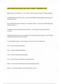 EMD EXAM QUESTIONS AND 100&percnt; CORRECT ANSWERS 2025