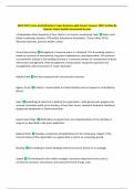 WGU D023 Terms and Definitions&vert; Exam Questions with Correct Answers 100&percnt; Verified By  Experts&vert; Latest Update Guaranteed Success 