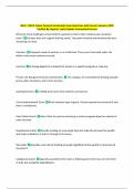 WGU - D023&colon; School Financial Leadership Exam Questions with Correct Answers 100&percnt;  Verified By Experts&vert; Latest Update Guaranteed Success 