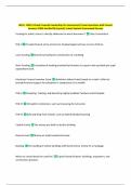 WGU - D023&colon; School Financial Leadership Pre-Assessment&vert; Exam Questions with Correct  Answers 100&percnt; Verified By Experts&vert; Latest Update Guaranteed Success 