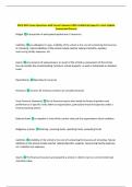 D023 WGU Exam Questions with Correct Answers 100&percnt; Verified By Experts&vert; Latest Update  Guaranteed Success 