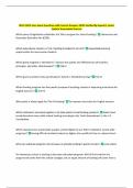 WGU D023 class Exam Questions with Correct Answers 100&percnt; Verified By Experts&vert; Latest  Update Guaranteed Success 