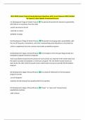 BUNDLE-&colon;&colon;WGU D023 EXAMS WITH CORRECT ANSWERS