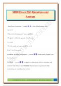 M100 Exam 2025 Questions and Answers