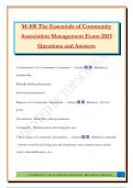 CMCA M-100 Bundled Exams 2025 &vert;Questions with Correct Answers &vert;100&percnt; Satisfaction Guaranteed