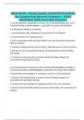 WGU D169 - Study Guide&comma; Essential Practices for Supporting Diverse Learners - D169 Questions with Accurate Answers
