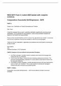 WGU D270 Task 1 &vert; Latest 2025 Update with complete solutions&period;
