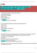 NU Midterm Mid-Term 665C REGIS COLLEGE&colon;- Questions and Answers  100&percnt; A&plus;