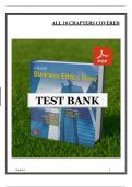 Test Bank for Business Ethics Now 6th Ed &ndash; Andrew Ghillyer