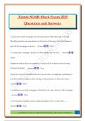 Xinnix SOAR Mock Exam 2025 Questions and Answers