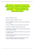 CWEA GRADE 1 LAB ANALYST EXAM STUDY  GUIDE 2025&sol;2026 COMPLETE QUESTIONS BANK  AND CORRECT DETAILED ANSWERS WITH  RATIONALES &vert;&vert; 100&percnt; GUARANTEED PASS  <BRAND NEW VERSION> 