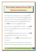 West Virginia Adjusters Exam 2 2025 Questions and Answers