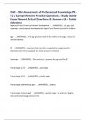 OAE - 004 Assessment of Professional Knowledge PK-12 &sol; Comprehensive Practice Questions &sol; Study Guide Exam Newest Actual Questions & Answers &lpar;A&plus; Guide Solution&rpar;