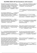 SEJPME-US001-09 Test Questions with Answers