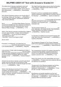 SEJPME-US001-07 Test with Answers Graded A&plus;
