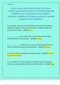 NASAR Canine SARTECH III EXAM TEST BANK  &sol;NASAR Canine SARTECH III EXAM NEWEST 2025&sol;2026  COMPLETE ALL QUESTIONS AND CORRECT  ANSWERS &lpar;VERIFIED ANSWERS&rpar; &vert;ALREADY GRADED  A&plus;&vert;&vert;BRAND NEW VERSION&excl;&excl;