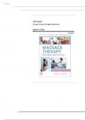 Test Bank - Massage Therapy-Principles and Practice&comma; 7th Edition &lpar;Salvo&comma; 2023&rpar;&comma; Chapter 1-30 &vert; All Chapters