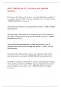 WGU D669 Exam 71 Questions with Verified Answers&comma;100&percnt; CORRECT