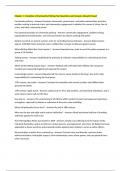 Chapter 1 - Evolution of Community Policing Test Questions and Answers Already Passed 