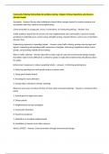 Community Policing Partnerships for problem solving - Chapter 10 Exam Questions and Answers Already Passed 