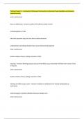 Community Policing Bundled Questions and Answers Fully Solved 