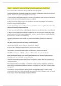 Chapter 5 - Implementing Community Policing Test Questions and Answers Already Passed 