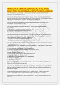 HHA EXAM 1&colon; GENERAL SURVEY AND VITAL SIGNS EXAM WITH ALL CORRECT & 100&percnt; VERIFIED ANSWERS 