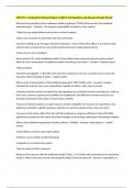 CRIM 251 - Community Policing &lpar;Chapter 3 AND 4&rpar; Test Questions and Answers Already Passed 