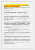 HHA EXAM 1 WITH ALL CORRECT & 100&percnt; VERIFIED ANSWERS&vert;ALREADY GRADED A&plus;